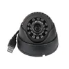Telecamera CCTV di sicurezza domestica 1/4 "CMOS 420TVL 24 Leds IR Night Vision Telecamera dome CCTV per interni di sicurezza