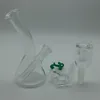 4 "인치 미니 비커 봉 무료 4mm quartz banger 못, 유리 그릇 Keck Clips Oil Rigs 유리 봉 유리 핸들 파이프