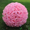 Hot Selling Kunstmatige Rose Ballen Zijde Bloem Kussen Ballen Opknoping Rose Balls Kerst Ornamenten Bruiloft Decoraties Rose Bouquet BA