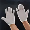 24pcs = 12 Pairs White 100% Cotton Gloves Serving / Waiters Gloves Concierge Butler Snooker Equestrian Gloves