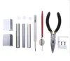 HUK 12 en 1 outil de démontage de serrure Kit d'outils de serrurier enlever la serrure réparation ensemble de sélection de serrure