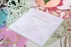 Hela Mint Green Party Supplies Laser Cut Mint Green Paper Card Whole Blank Wedding Inbjudningar 20167839022
