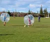 1.5M pvc 풍선 범퍼 공 본문 Zorbing 공 Zorb 버블 축구 축구 Zorb 공 휴먼 버블 축구