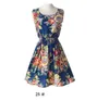 20 unids 19 diseños mujeres vestido de flores casuales más tamaño vestido barato vestido sin mangas del verano M051