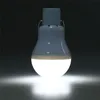 Bärbar LED Sollampa Laddad Solenergi Ljuspanel Powered Nödlampa för Utomhus Garden Camping Tältfiske