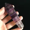 hot sale! 110 - 120 G Natural quartz crystal fluorite smoking pipe smoking crystal wand pipe healing crystals