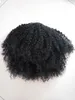 Donne ponytail di estensioni dei capelli Afro crespo dei capelli ricci Ponytail coulisse Ponytails Pezzi Panini Peruca 140g per le donne nere # 1
