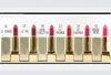 nouveau maquillage professionnel de haute qualité tube en aluminium à lèvres à lèvres mate six couleurs différentes 6pcslot6088726
