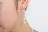 2019 Sparkly Rhinestone Crystal smycken brudhalsband örhängen sätter smycken för prom party bröllop i lager billigare4291836