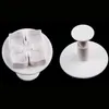 3Pcs Hydrangea Cake Fondant Decorating Sugar Craft Plunger Cutter Flower Mold E00280 BARD