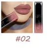 Frauen Wasserdicht Make-Up Lippen GLosss Lip Gloss Langlebige Pigment Metallic Nude Matt Flüssigen Lippenstift Bea4667723152