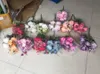 6 cabeças + 2 botões + 3 plantas aquáticas peônia artificial flor de seda decoração de casamento paeonia suffruticosa flores de decoração