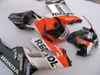 Spritzguss-Verkleidungsset für Honda CBR1000RR 04 05, rot, silber, schwarz, Verkleidungsset CBR1000RR 2004 2005 OT22