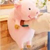 Dorimytrader Kawaii Big Soft Piggy Plush Leksaker Lovely Stuffed Animal Pig Pillow Doll för barn Present Xmas Present 35inch 90cm DY61338