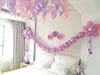 New clip double-deck flower balloons connectors seal holder tie helium tool for Craft Birthday Wedding Party baby shower Decoration DIY