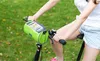 Heißer verkauf Wasserdicht Radfahren Sport Fahrrad Zubehör Fahrrad Rahmen Pannier Vorne Rohr Tasche Mode Griff Bar Taschen