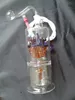 A-017 Altura Bongglass Klein Recycler Oil Rigs Tubulação De Água Cabeça De Chuveiro Perc Bong Tubos De Vidro Hookahs - diabo cestas de flores