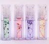 Heng Fang Flower Roll-on Clear Lip Oil Baume Hydratant Hydratant Lèvres Traitement Hydratant Transparent Liquid Gloss Maquillage