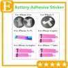 Batteri Klistermärke Tape Tape Lim Strip för baksida Bakre värmeavledning för iPhone 4 5 5C 5S 6 6S 7g 7 plus