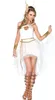 Ladies Greek Goddess Cosplay Costume Adult Fancy Dress White Fairy Halloween Stage Party Outfits With Headband