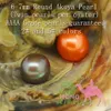 Commercio all'ingrosso di perle d'acqua dolce a buon mercato 6-7mm4A perla akoya rotonda e ostriche gemelle con sigillo sottovuoto