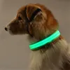 LED Dog Collar Light Night Safety LED Flashing Glow Pet Supplies Pet Cat Collar Hundtillbehör för små glöd justerbara hundar CO1121529