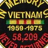 Low With In Memory Of Vietnam Round Patch Can Customise Any Logo you need Iron Backing296U