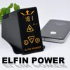 Kit d'alimentation de tatouage en gros-professionnel ELFIN EP-2 LCD cordon de pince de commutateur de pédale numérique
