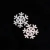 Edell 2017 Nowy Wysokiej Jakości 100% S925 Sterling Silver Stud Kolczyki Europejski Styl Biżuteria Snowflake Kolczyki z CZ Fit Women Prezent 6026