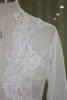 Real Picture Wedding Cape Women's Wrap Coats Jackor Half Sleeve Tulle White Ivory Wedding Capes Lace Appliques