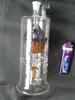 A-017 Altura Bongglass Klein Recycler Oil Rigs Tubulação De Água Cabeça De Chuveiro Perc Bong Tubos De Vidro Hookahs - diabo cestas de flores