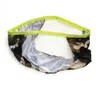Męskie stringi Bikini G7424 Fashional majtki wyprofilowane etui kamuflaż liście drukuje miękki komfort męskie poli bielizna2104