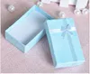 Free Shipping 24pcs/lot 5x8x2.5cm Jewelry Packaging Ring & Earring Necklace Set Gift Box free shipping