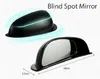 Car Mirror Blind Spot Second row seat glass Side Wide Angle Auto Rear View Adjustabe for parking assist trucks vehicle universal