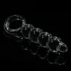 Glasanalperlen Butt Plug Penis Dildos Anus Vergnügen in Erwachsenen Gamesfetish Erotic Sex Toys für Frauen und Männer Gay 15231 mm 17901241668