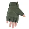 Paintball Airsoft Shooting Hunting Tactical Half Finger Gloves Outdoor Sports Motocycle Cycling Gloves NO08-056