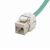 Freeshipping (12 sztuk / opakowania) 10 GB CAT6A (Cat.6a Class EA) RJ45 Selected Keystone Jack Network Connector -So Nadaje się do kabla CAT7