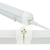tubi led integrati 2.4m 8ft 45W T8 luci a tubo SMD2835 192 LED ad alta luminosità 4800lm bianco caldo/freddo satinato/copertura trasparente 85-265V