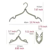 Space saver travel portable folding hangers rack outdoor clothes hangers multifunctional magic folding clothes plastic antiskid hanger