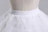 2017 bambini Petticoats Accessori matrimonio 3 strati Hoopless Breve crinolina White Flower Girl Dress Kid Principessa Underskirt