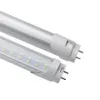 G13 T8 4ft SMD2835 144Leds Led Tube Double pins 28W 3000lumens Warm Cold White Led Fluorescent Tube Light Clear/Frosted Cover free Shipping