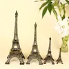 Paris Eiffel Tower Garden Decorations Model Figurine Zinc Alloy Statue Travel Souvenirs Home Decor Creative Gifts Metal Art Crafts