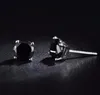 New Fashion Silver Plated Austrian Crystal Earrings for Men Women Diaomnd Zircon Stud Earrings Nice Gift brinco masculino Wholesale Price