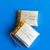 Batterie rechargeable Li-Po au lithium polymère 3,7 V 900 mAh pour Mp3 MP4 DVD PAD téléphone portable GPS banque d'alimentation appareil photo enregistreur de livres électroniques modèle 603443