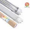 Lagerbestand in den USA – T8-LED-Röhren, 4 Fuß, 1,2 m, 1200 mm, LED-Röhrenlampen, superhell, 22 W, 28 W, AC 110–277 V, Ersatz für Leuchtstofflampen Typ B, G13 Bi-Pin-Vorschaltgerät entfernt