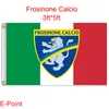 Italie Frosinone FC 3 * 5ft (90cm * 150cm) Polyester Serie A drapeau Bannière décoration volant maison jardin drapeau Cadeaux de fête