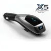 Ny X5 Laddare Trådlös Bluetooth-bilmonteringssats Handsfree MP3-spelare FM-sändare Support TF-kort 20st / lot gratis DHL