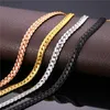 18quot32quot Hommes Chaîne En Or 18K Véritable Plaqué Or Chaîne De Blé Collier Bracelet Hip Hop Bijoux Set4172534