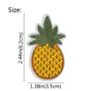 10 pcs Patchs de fruits d'ananas badge pour vêtements fer brodé Applique Iron sur patchs accessoires de couture pour vêtements266