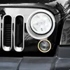 Front Turn Signal Indicator Light Ring Car Exterior Accessories New Arrival High Quality For Jeep Wrangler 2007-2017